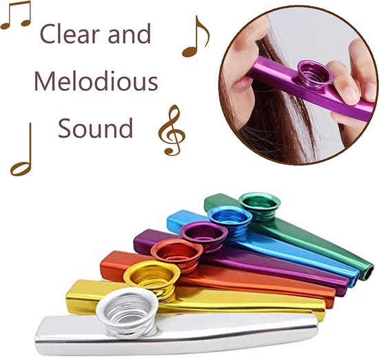 Kleine blaasinstrumenten kopen - blokfluiten en kazoo's bij Music All In