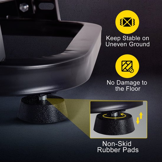 Vevor - Wheel stand - racestuur standaard houder - race cockpit - logitech G25 G27 G29 - thrustmaster - fanatec van Vevor — afbeelding 3