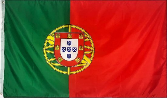 VlagDirect - Portugese vlag - Portugal vlag - 90 x 150 cm.