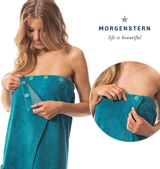 Serviette De Sauna ARLI Pour Femmes - Anthracite, Sarong Avec
