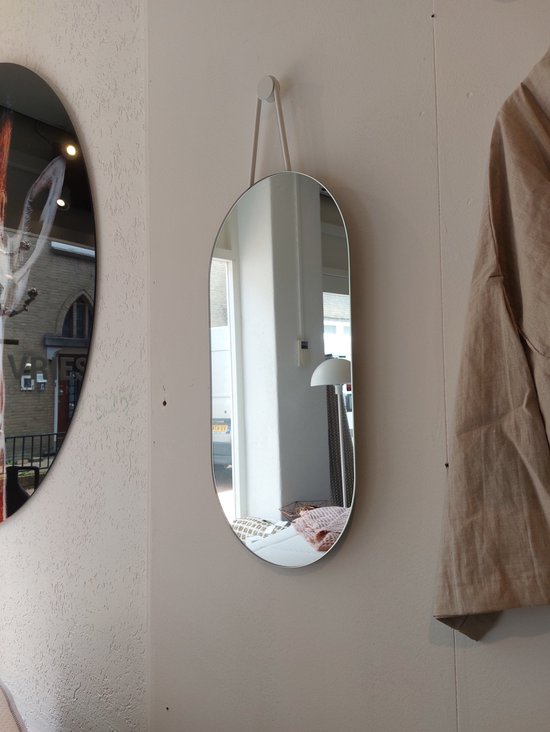 Zone Denmark - A-wall mirror - spiegel - wit | bol.com