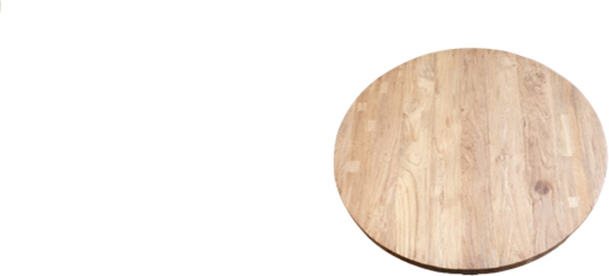 Benoa Teak Tafelblad Rond 150 cm Naturel