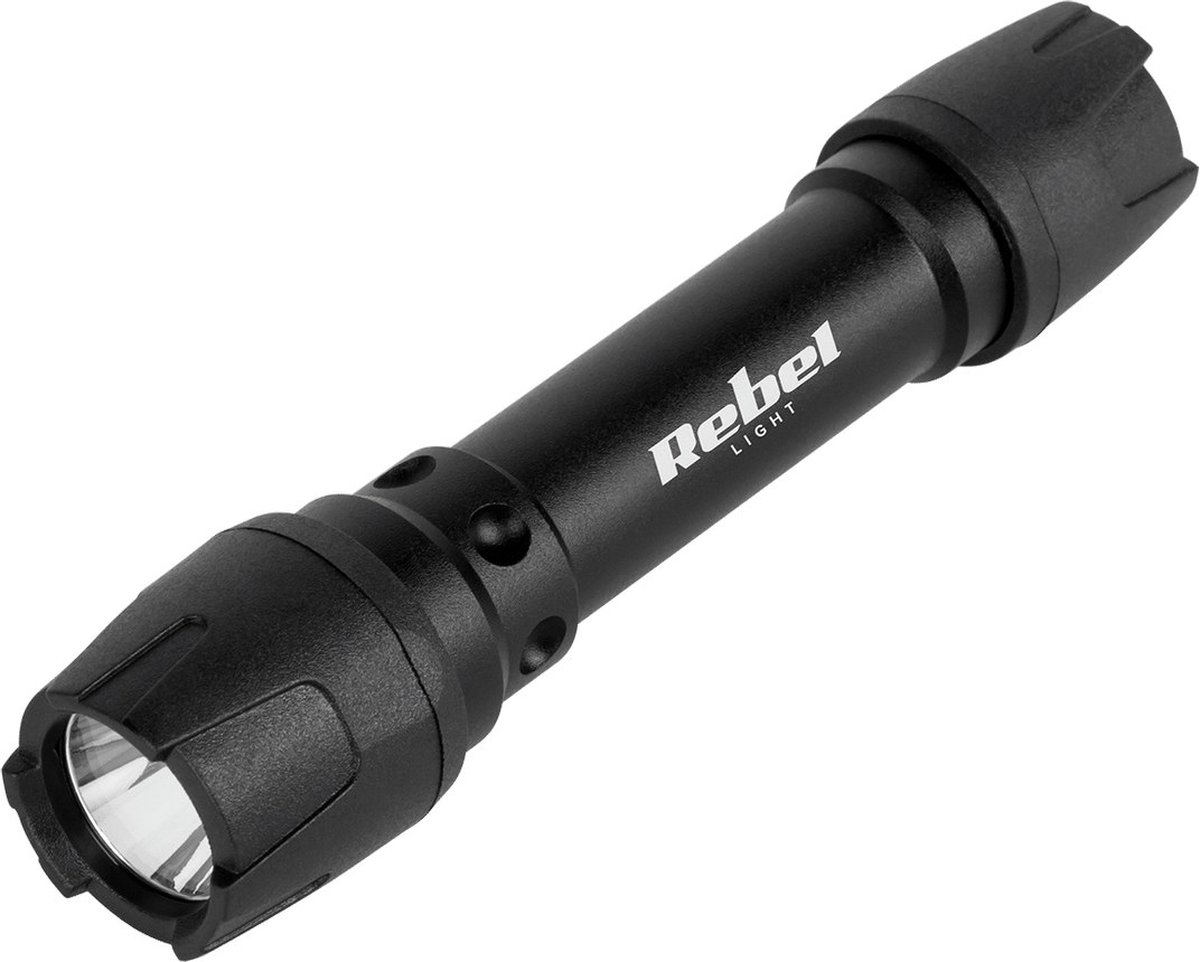 Rebel URZ0903 - LED-zaklamp, stof- en spatwaterdicht