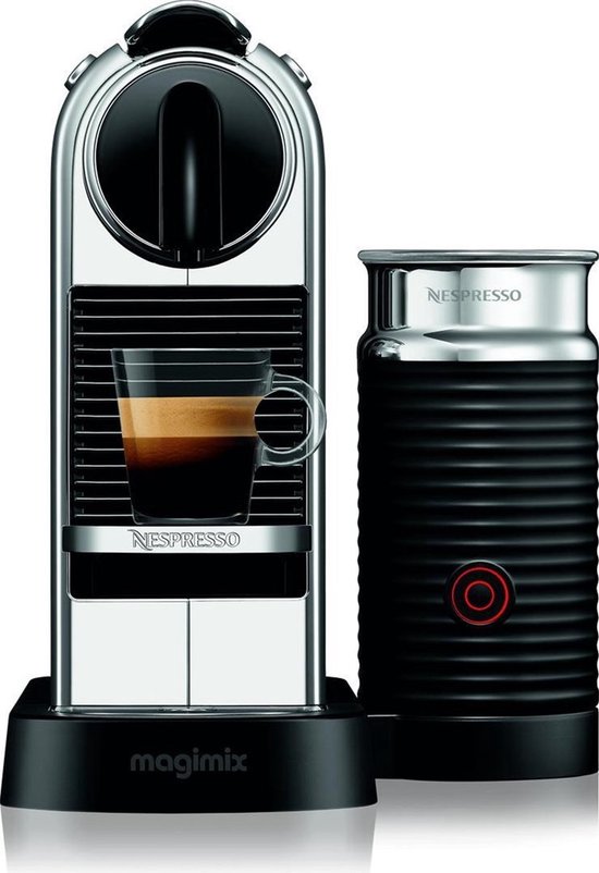 Magimix M900 Nespresso Citiz&Milk Platinum Chroom bol