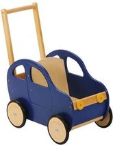 Playwood Loopwagen Auto Blauw