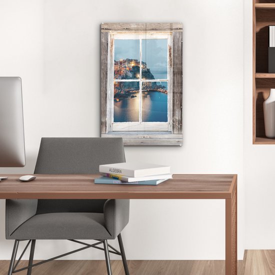 Peinture sur Verre - Voir à Travers - Bois - Italie - 40x60 cm - Peintures sur Verre Peintures - Photo sur Glas