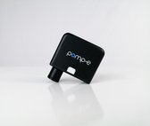 Pocket Pomp-e - La pompe à vélo électrique la plus compacte pour vélos de route et VTT - 97 grammes - 5x5 cm - Pompe électrique portable compacte