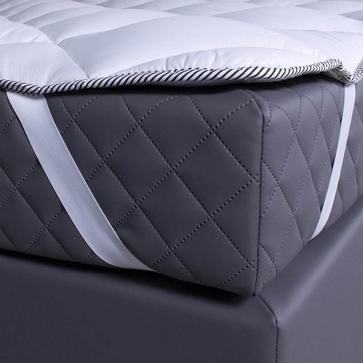 Presence Matrasbeschermer, Topper matras Maat 180 x 220 Percale