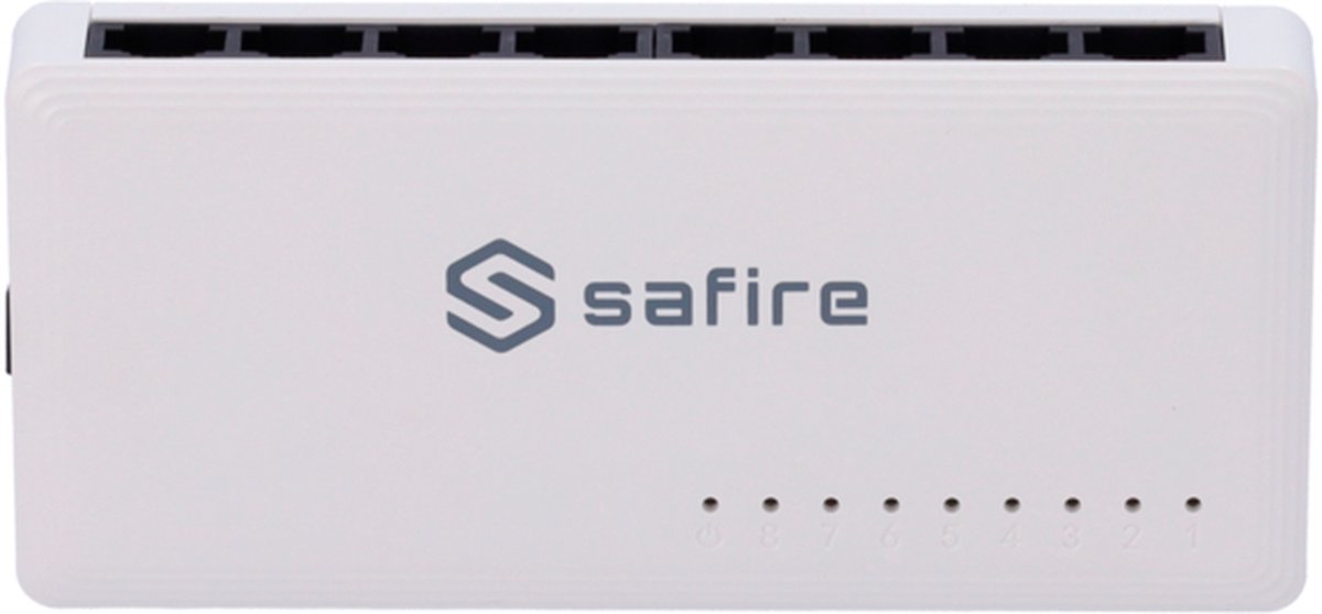 Safire 8 poorts gigabit switch