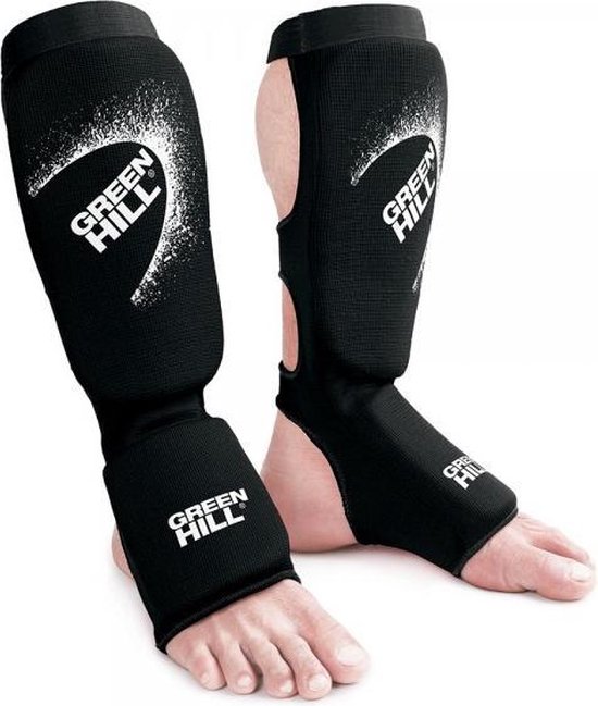 Green Hill Shin Instep Cotton Zwart L bol