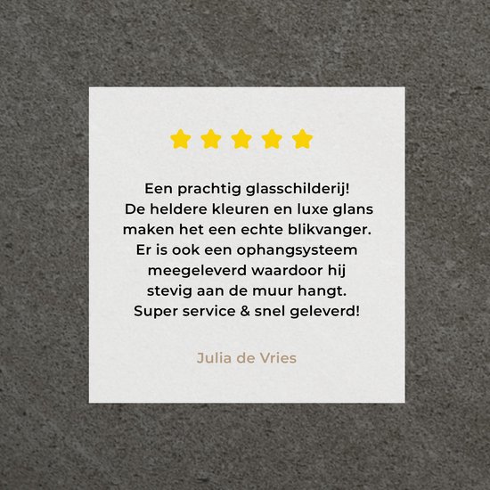 MuchoWow® Peinture sur Verre - Impression Granit - Motif - Grijs - 120x80 cm - Peintures sur Verre Peintures - Photo sur Glas