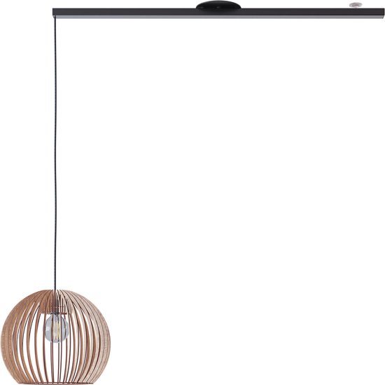 romantisch Doe voorzichtig voorwoord Lightswing® Single Ophangsysteem voor één Hanglamp tot 2,5 KG - Mat Zwart -  93cm... | bol.com