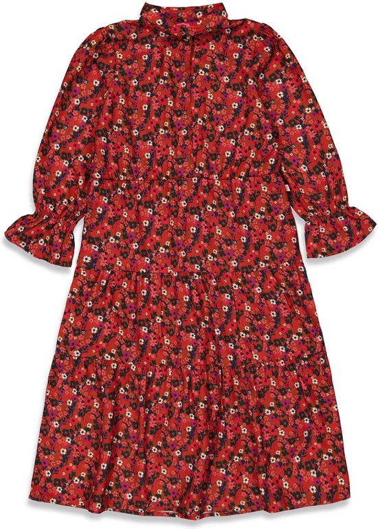 BlackButterfly Kinderen 'Alexia' Vintage Polka Stip Jaren `50 Meisjes Jurk (Zwart, 5-6 jaar