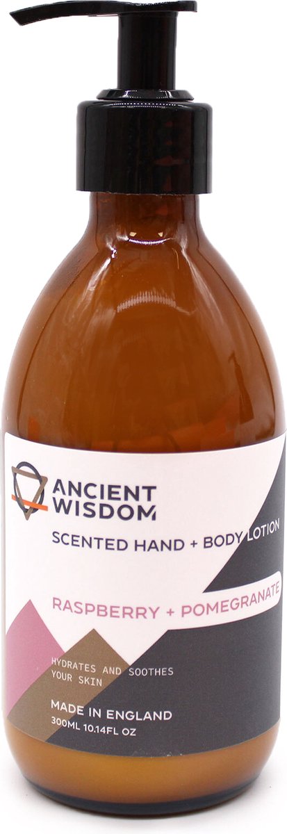 Frambozen- en granaatappellotion 300 ml