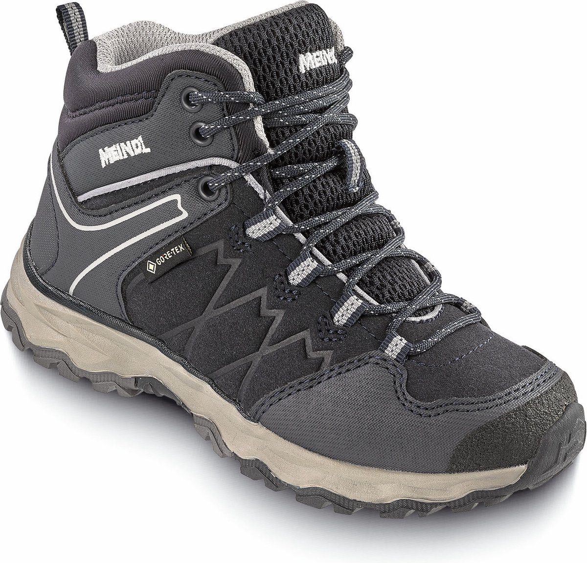 Meindl Boneto Junior Mid GTX Nachtblau/silber Wandelschoenen 31 Zilver