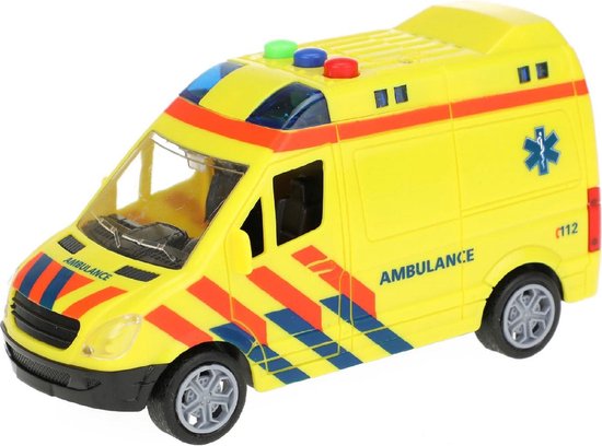 Majorette Grand Series - Mercedes-Benz Sprinter Ambulance NL - Métal -  Lumière et son