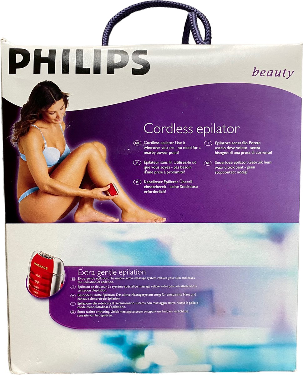 Philips Satinelle Massage HP 6461 | bol