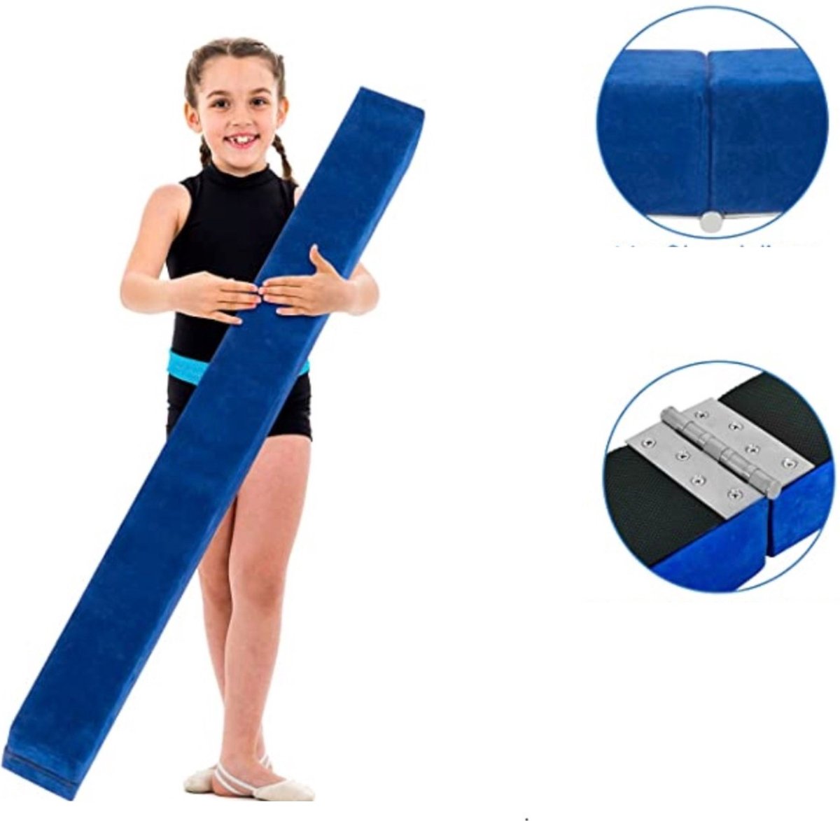 Barre de gymnastique pliable + Vidéos d'exercices - Barre compacte idéale  pour faire