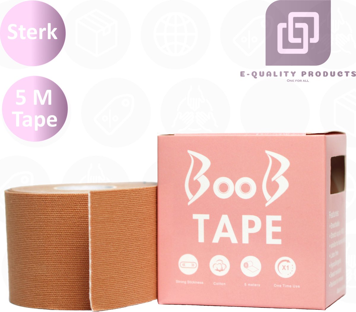 EQuality Products Premium Boob tape Fashion tape Plak BH Borst