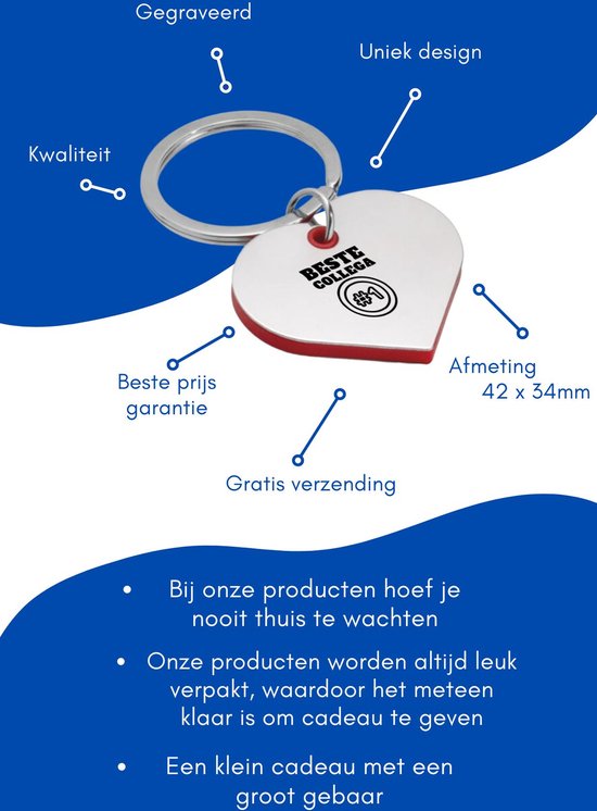 Akyol - dit is hoe een geweldige oma eruit ziet sleutelhanger hartvorm - Oma - familie