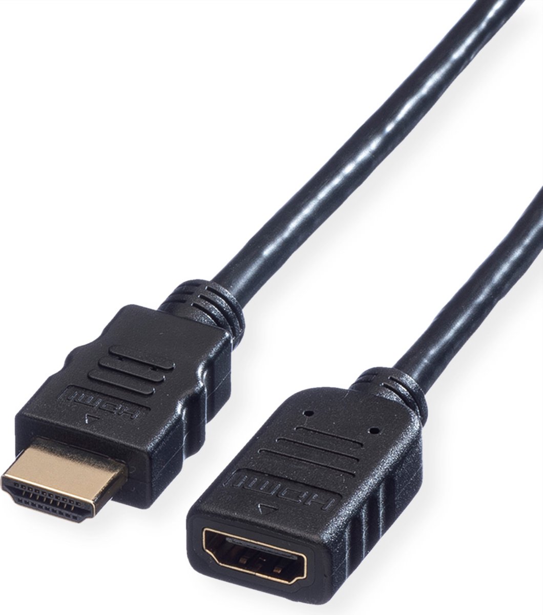 VALUE HDMI High Speed Cable met Netwerk M-F, 1 m