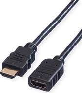 VALUE HDMI High Speed Cable met Netwerk M-F, 1 m