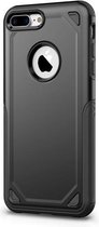 GadgetBay Pro Armor Black beschermend hoesje iPhone 7 Plus 8 Plus - Zwart Case