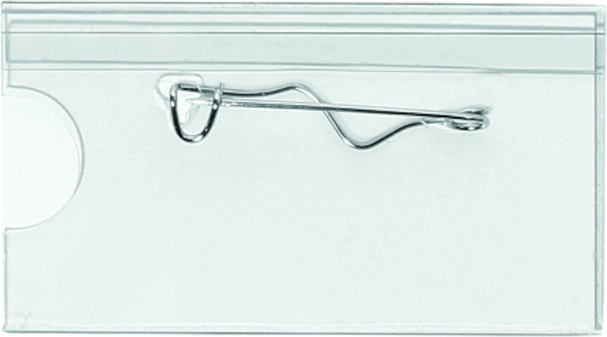 Badge Quantore met speld 4x6cm