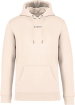 G-TOWN Heren Hoodie Ivory Zilver