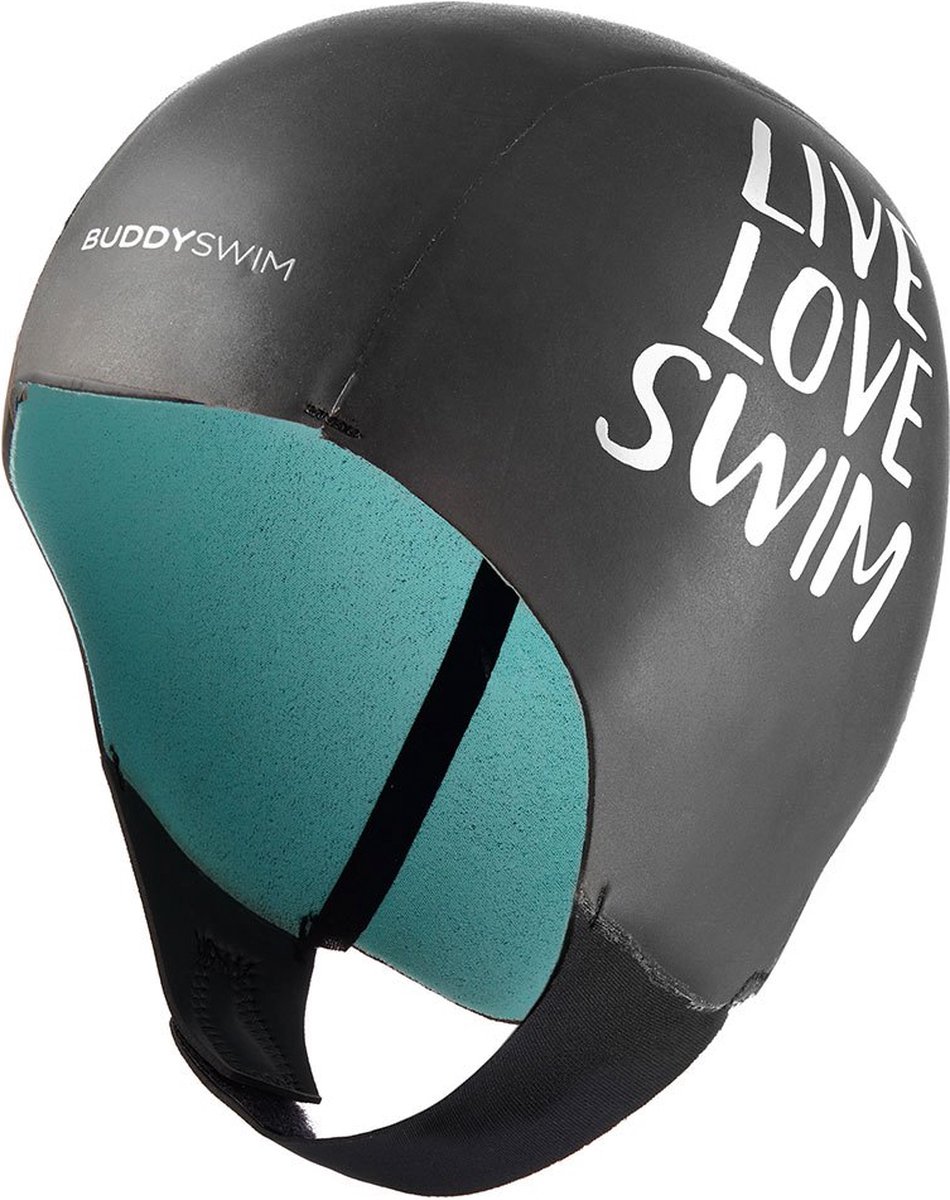 Buddyswim Smooth Skiin 2.5 Mm Neopreen Cap Zwart S