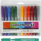 Colortime stift - extra kleuren - lijndikte 5 mm - 2x12 stuks
