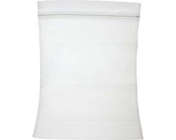 Waszak voor delicaat wasgoed - 3x - wit - 40 x 60 cm - lingerie zak