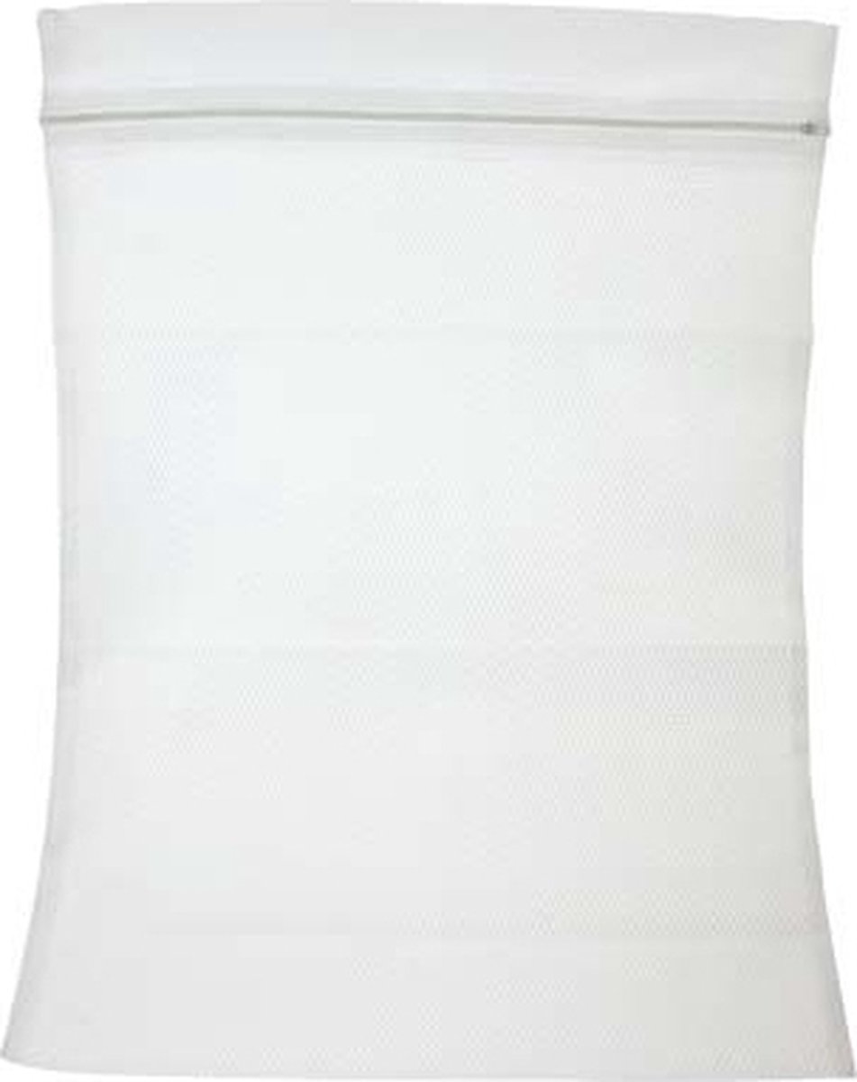 Goedkoopste Waszak voor delicaat wasgoed - 3x - wit - 40 x 60 cm - lingerie zak