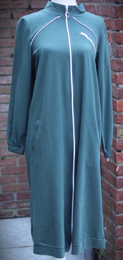 Damesmode - outlet - sportjassen - Kleur donker groen - Hijab kleiding - Maat 42