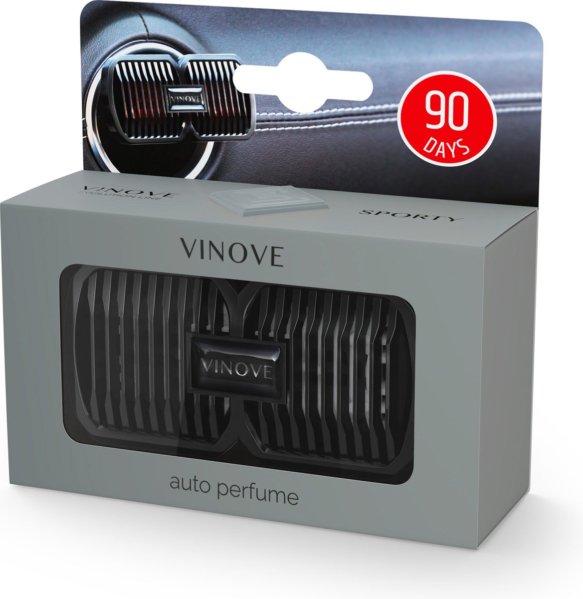 Vinove EVO Sporty Silverstone Autoparfum - Luchtverfrisser - Car Airfreshner