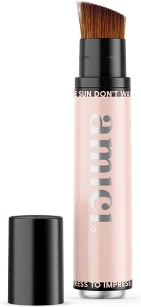 AMICI Cosmetics Refillable Brush Popsicle Pink - Zonnebrand - zonnebrand baby - zonnebrand kinderen - zonnebrand crème gezicht