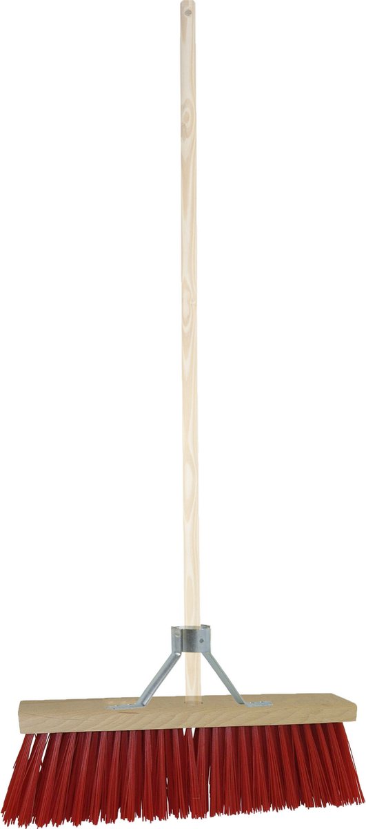 Goedkoopste Betra Buitenbezem - FSC hout - kunstvezel - hard - 40 x 130 cm