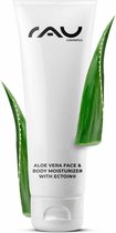 RAU Aloe Vera Face & Body Moisturizer Gel 50 ml - gezichts- en lichaamsgel met multitalent Ectoin® - hydraterend - verzorgend - ook na zonnebaden - ook zeer geschikt voor gevoelige en geïrriteerde huid
