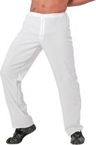 Wilbers - Jaren 80 & 90 Kostuum - Witte Broek Classic Man - wit / beige - Maat  50 -... | bol.com