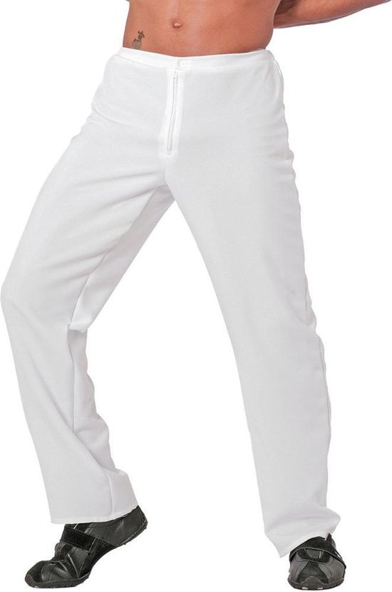 Costume des années 80 et 90 | Pantalon Blanc Homme Classique | Taille 50 |  Costume de... | bol.com