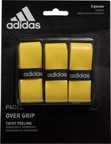 Adidas (3X) Padel Overgrip - Geel | Maat: UNI