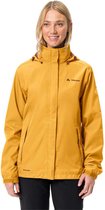 Vaude Escape light Jacket - Regenjas - Dames Burnt Yellow EU 36