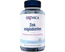 Orthica Zink Zuigtabletten - 90 tabletten