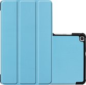 Hoesje Geschikt voor Samsung Galaxy Tab A 8.0 (2019) Hoesje Case Hard Cover Hoes Book Case - Lichtblauw