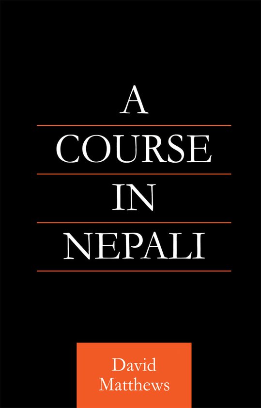 Course In Nepali - cover