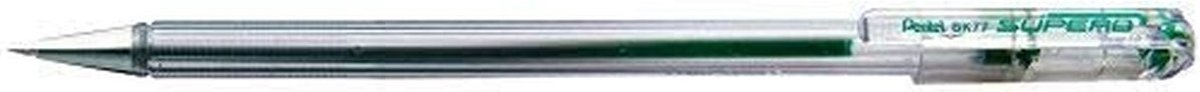 Pen Pentel Superb Bk77 0,25 mm Groen (12 Stuks)