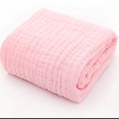 Babytje Hydrofiele deken voor baby, 100% cotton, 6 ly. Rose