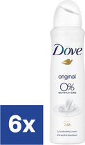 Dove Original Deodorant spray - 6 x 150 ml