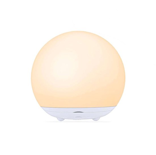 LUSQ® - Oplaadbaar Nachtlampje Voor Kinderen - Warm Wit - Nachtlampje Baby - Dimbaar en Draadloos - Timer- en geheugenfunctie - USB Oplaadbaar Nachtlampje Volwassenen