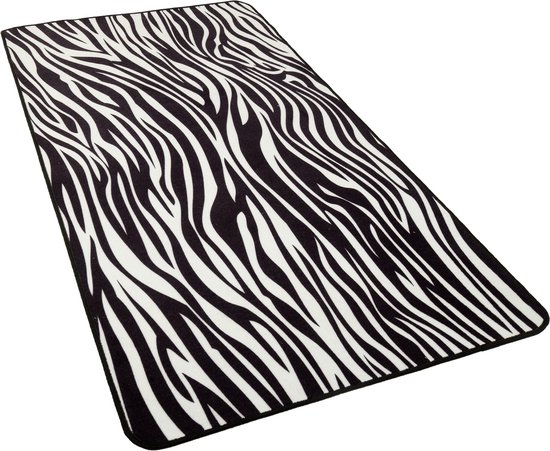 Zebra print loper 67x170cm dierenvel